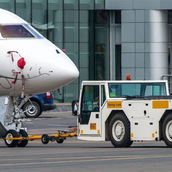 Ground Handling Agent Moving Plane